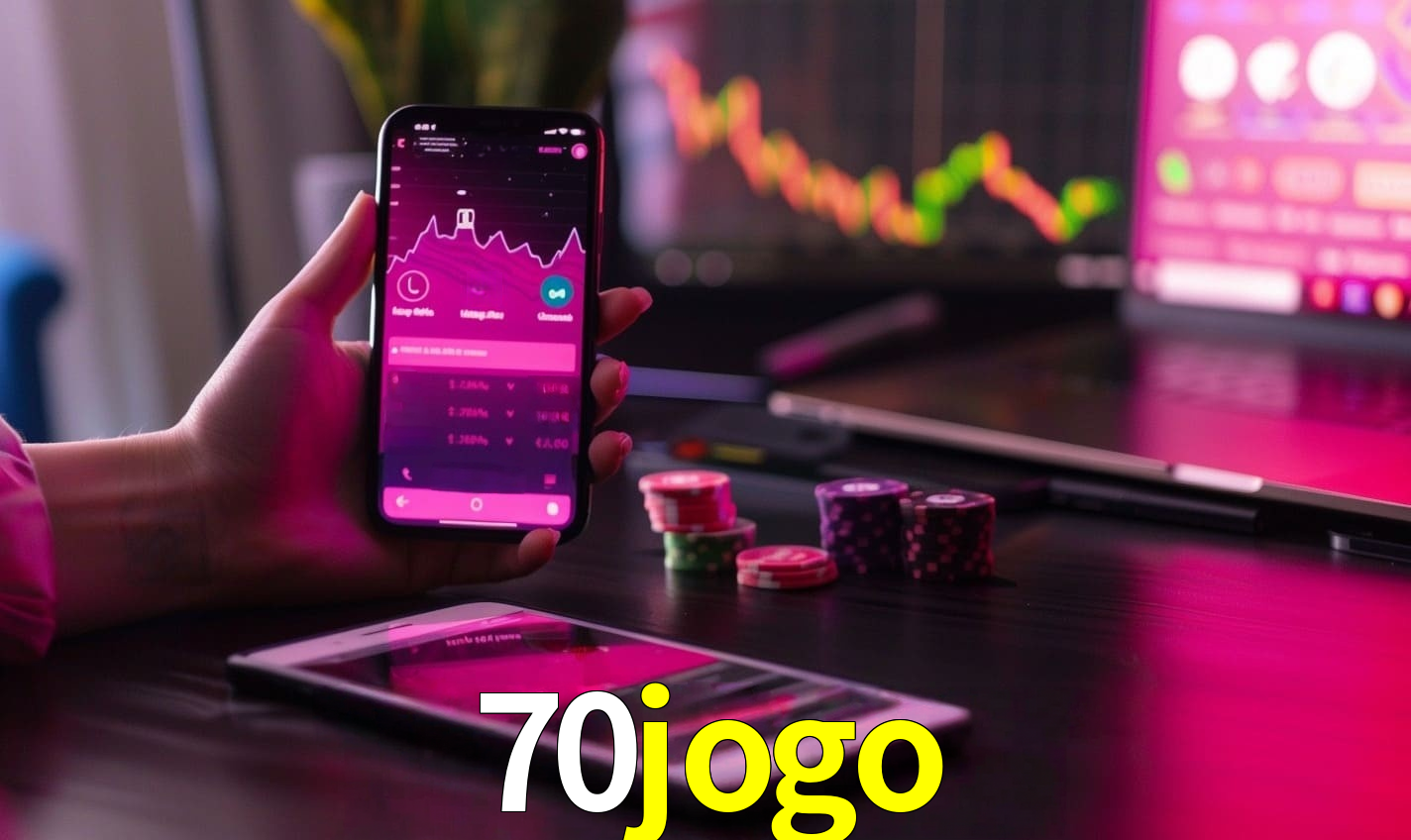 Recursos Exclusivos do App 70jogo BET - Modo Offline, Login Biométrico